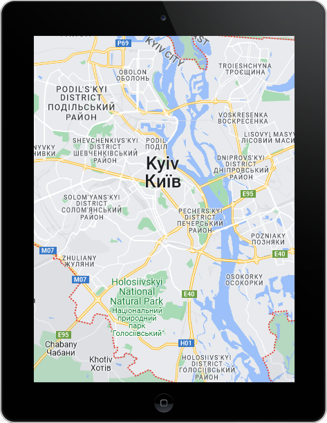 Схема проезда